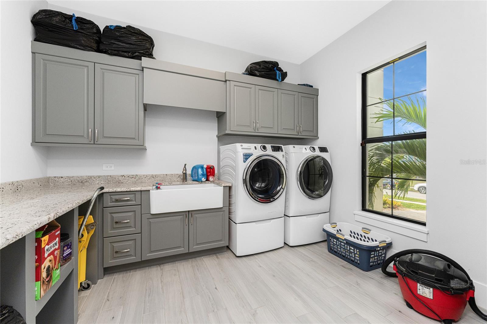 spacious Laundry with great storage