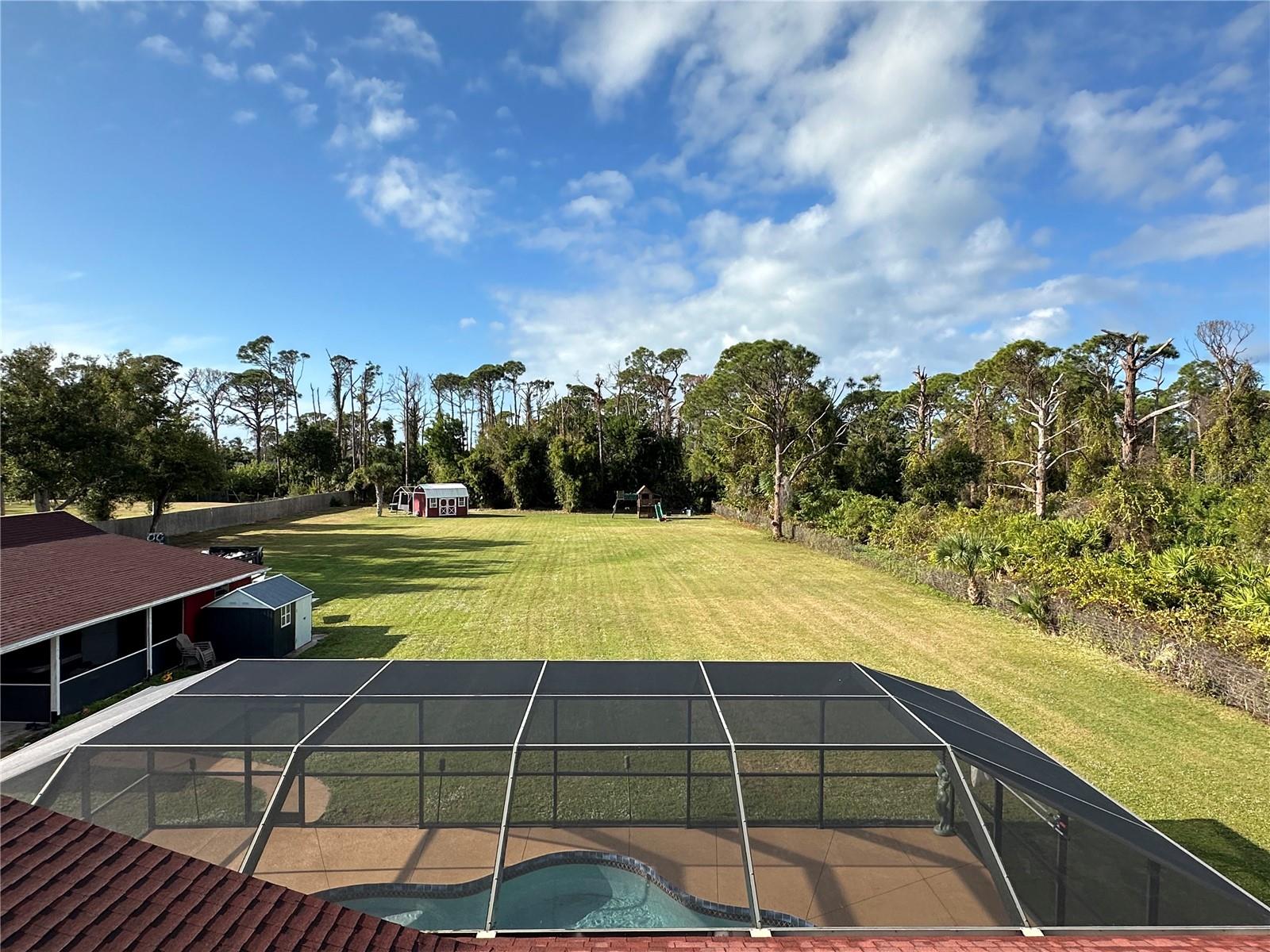 View Of Back Yard