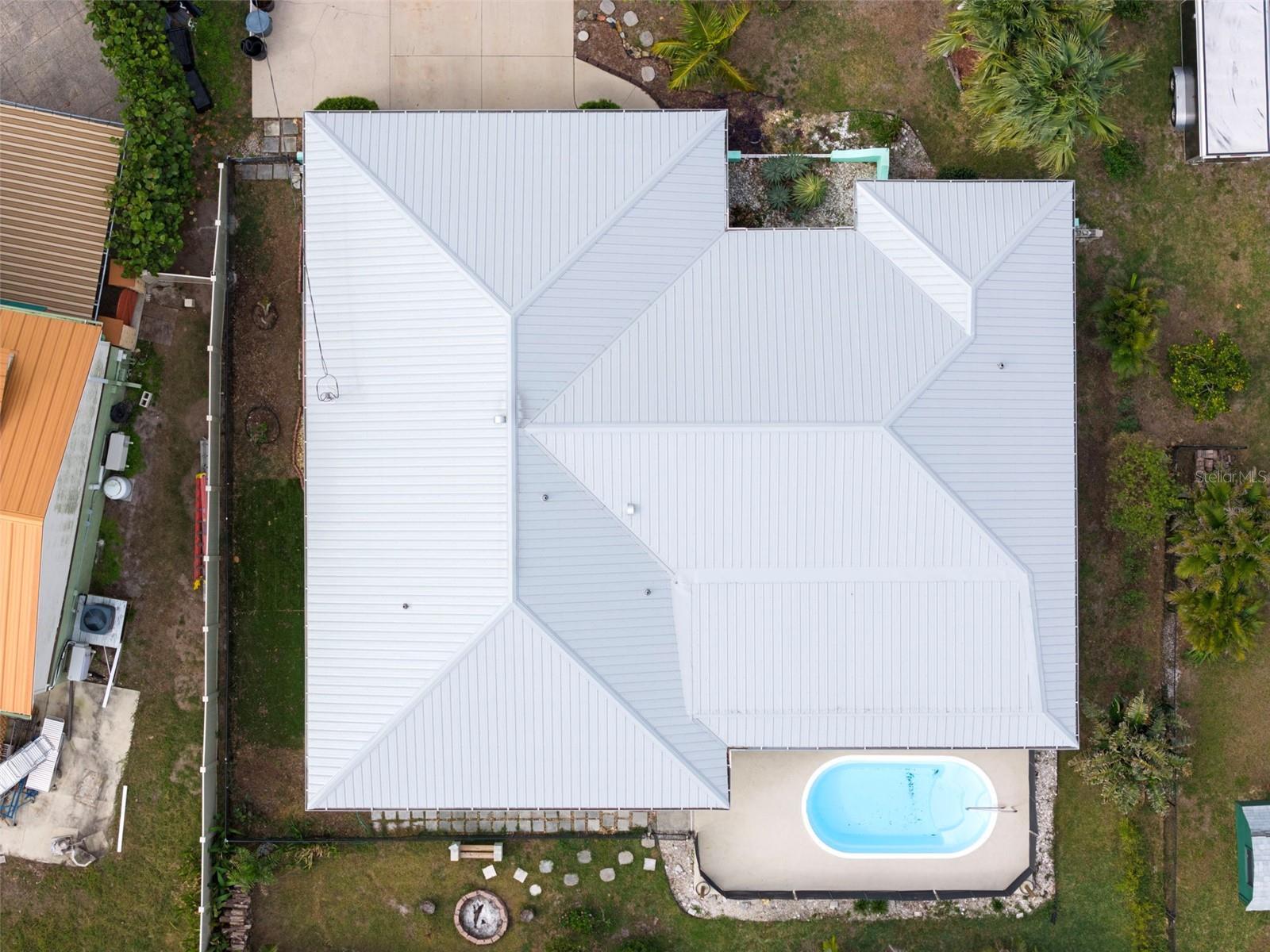 Ariel View of The Home