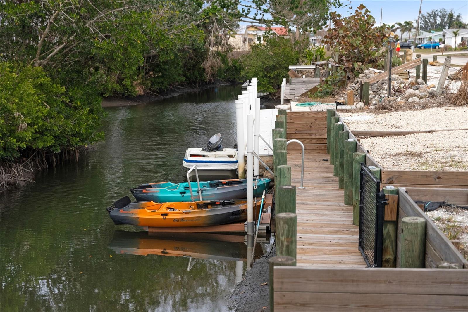 Deeded Canal Access (Dock pictured not part of property)