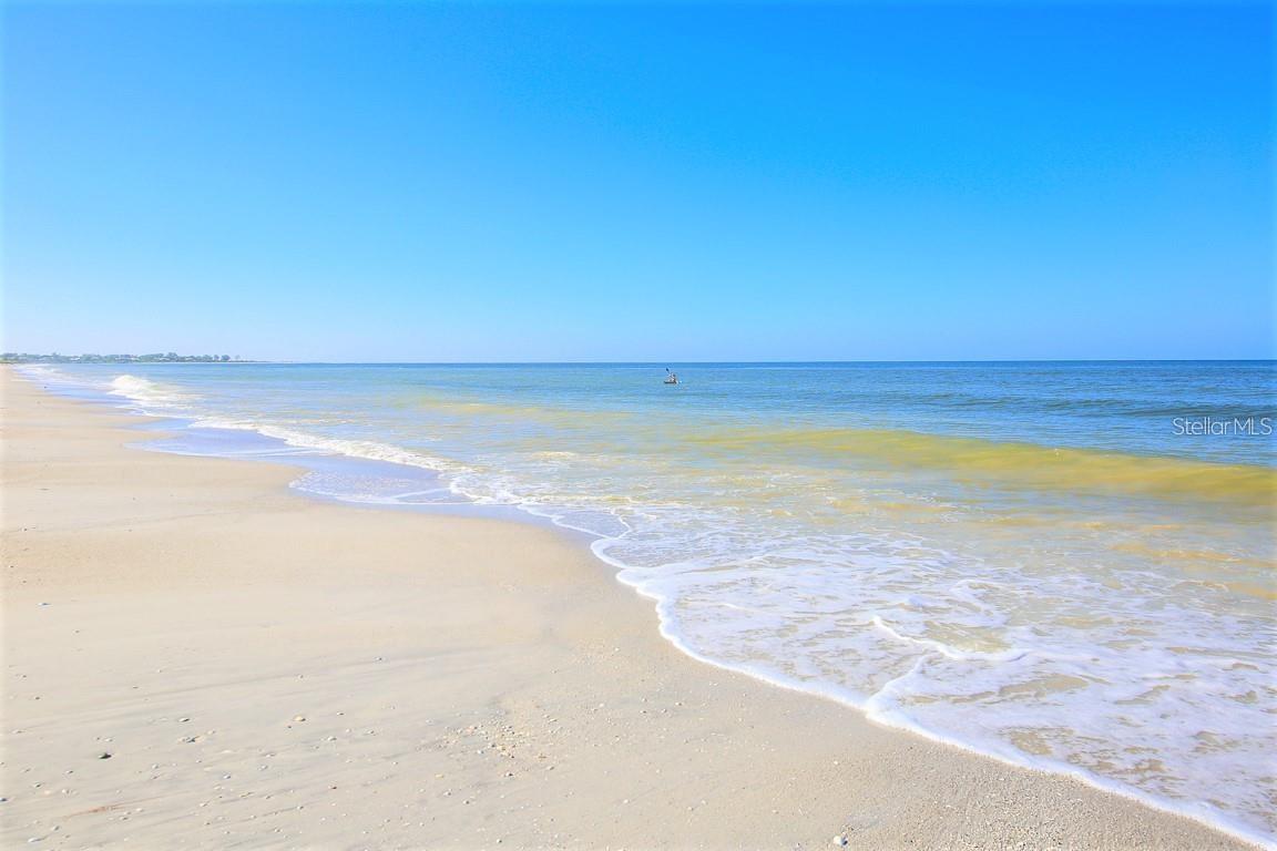 Enjoy shelling, strolling or fishing along the beaches on Little Gasparilla Island