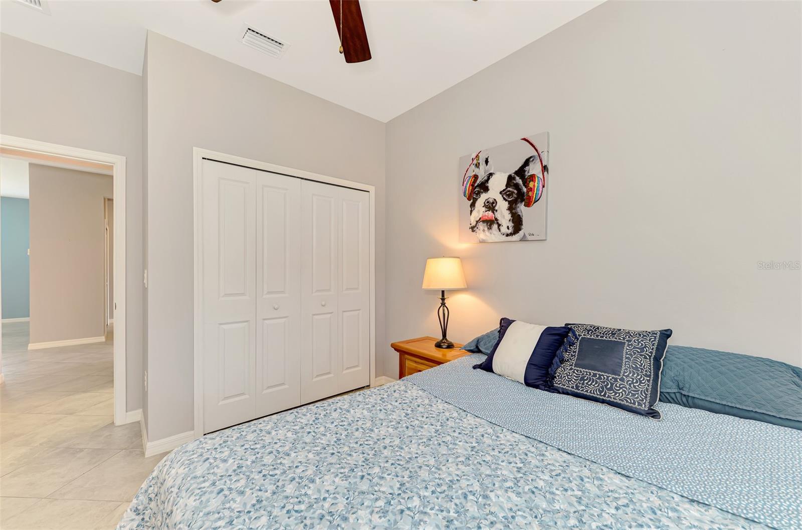 Generous guest room ensuite.