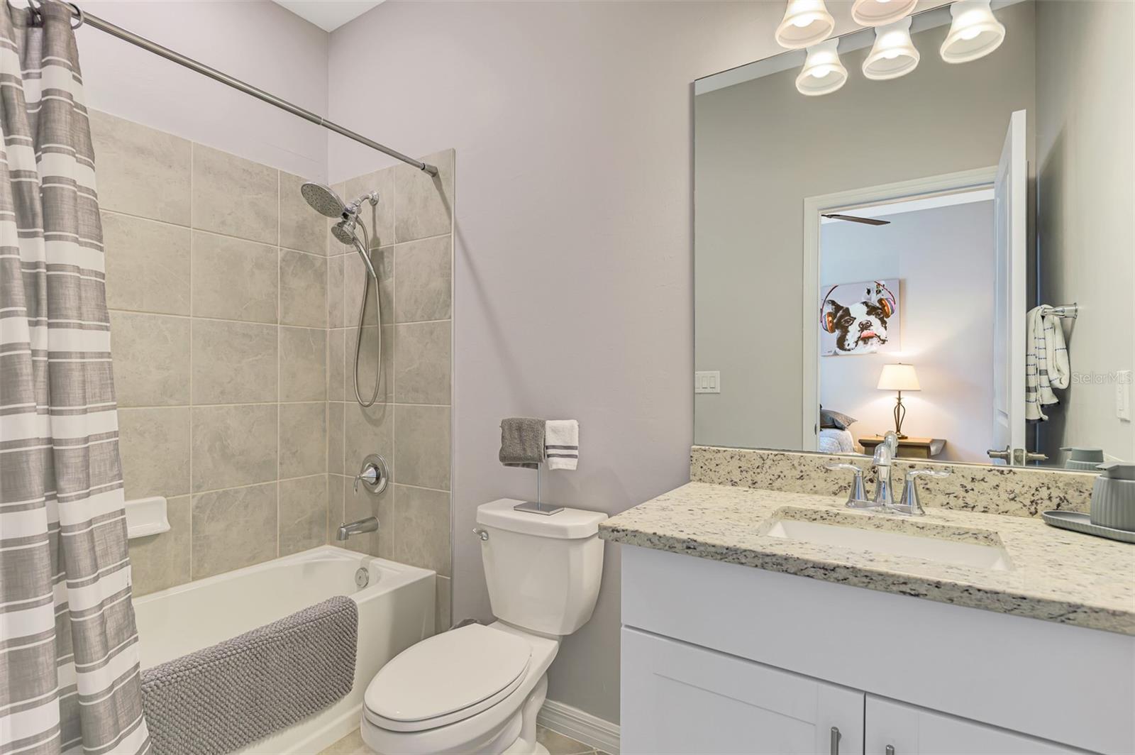 2nd guest bath next to the third bedroom