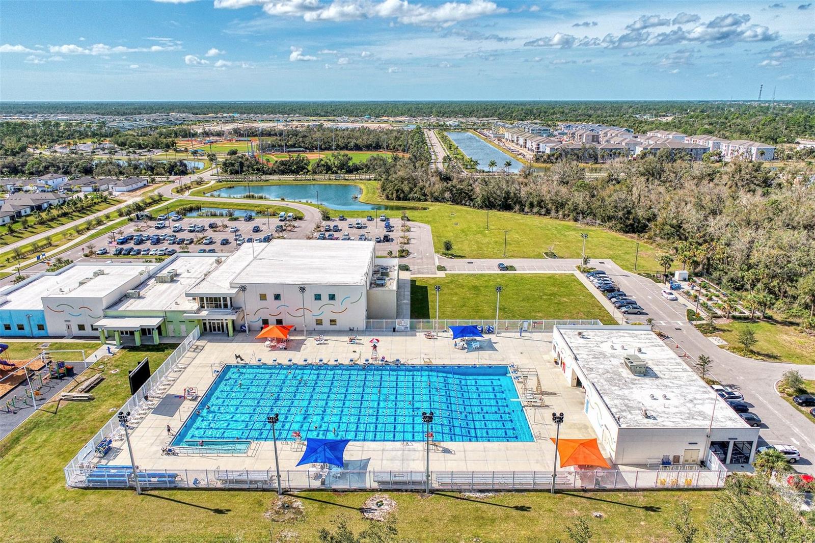 Beautiful Olympic sized pool