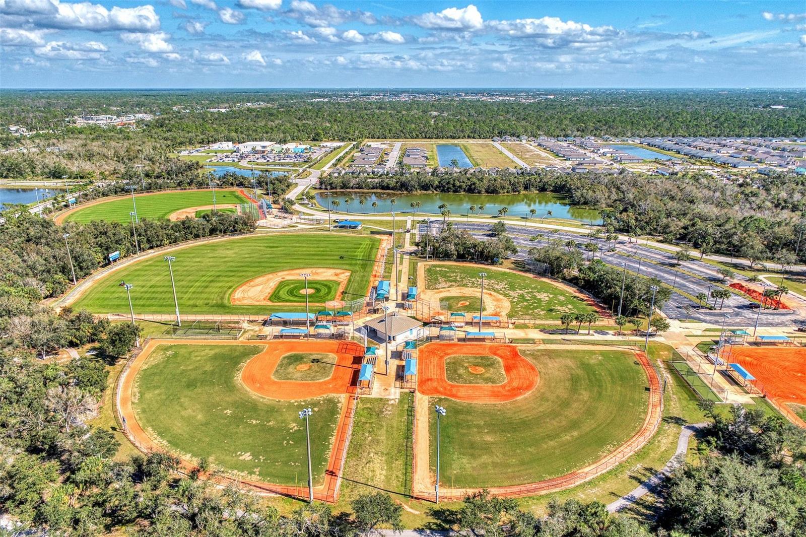 Tampa Bay Rays winter practice fields