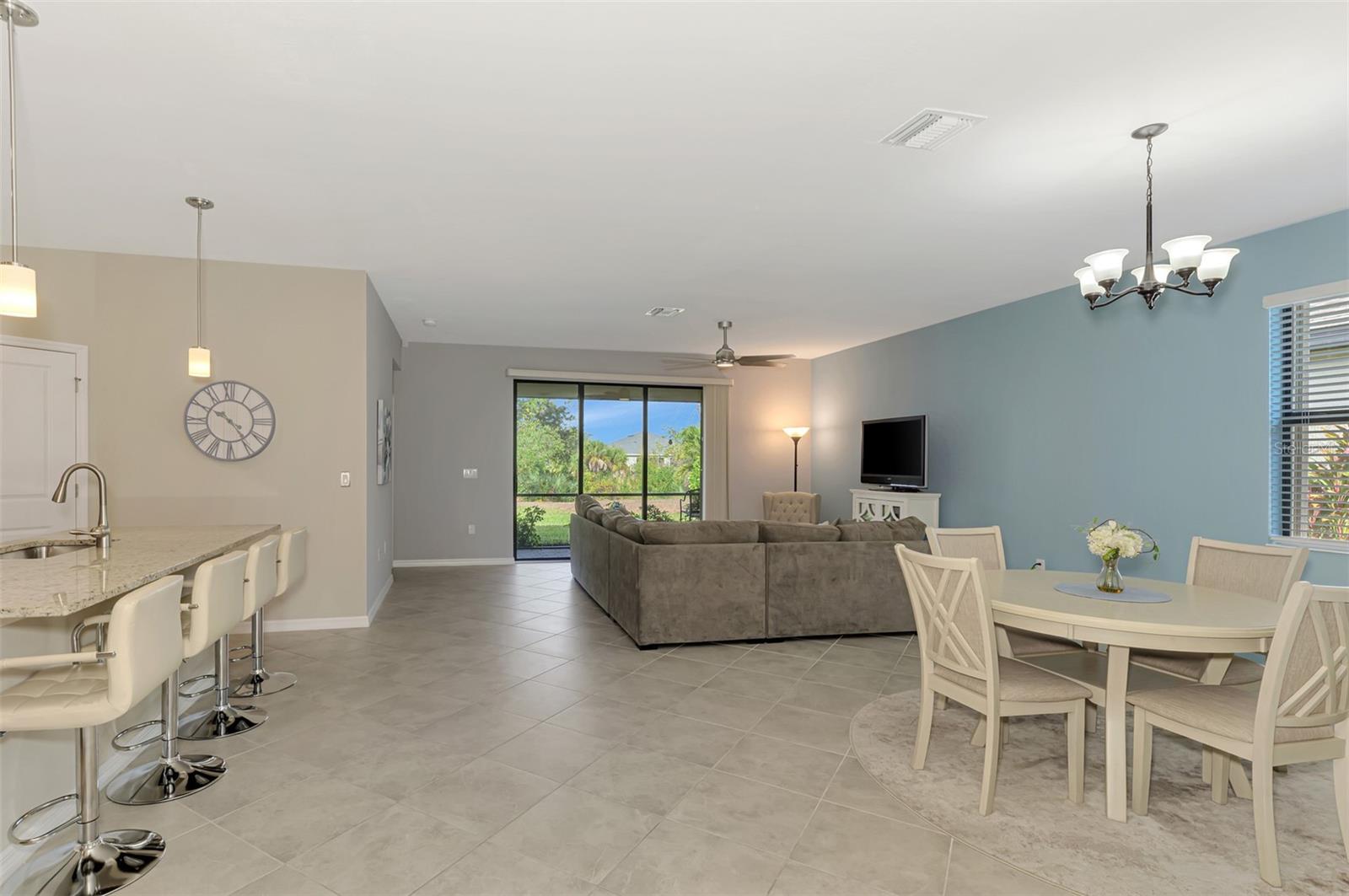 Lots of natural light, open concept living