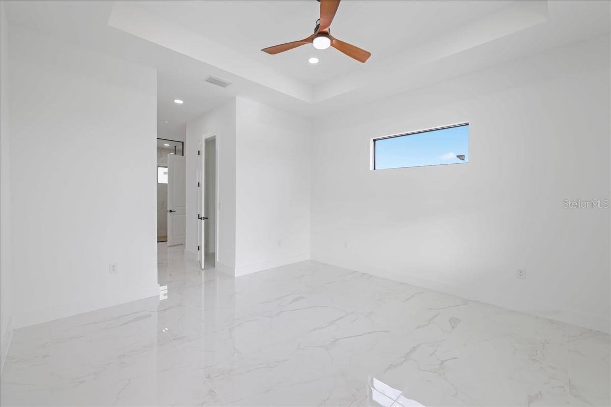 PRIMARY BEDROOM- PHOTO OF A COMPLETED MODEL