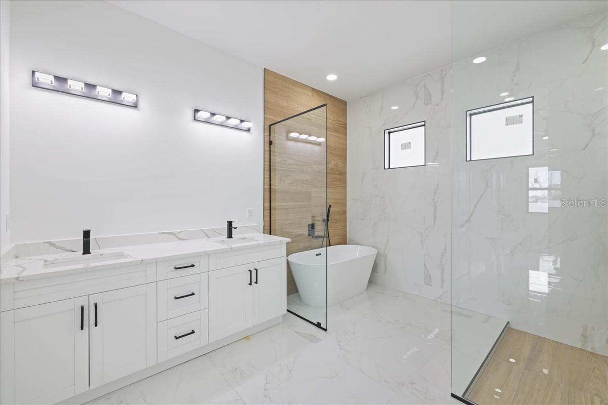 PRIMARY BATHROOM- PHOTO OF A COMPLETED MODEL