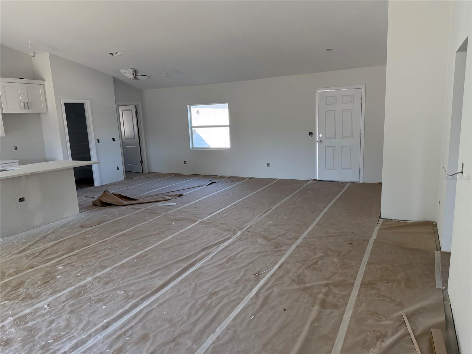 Great room and entry