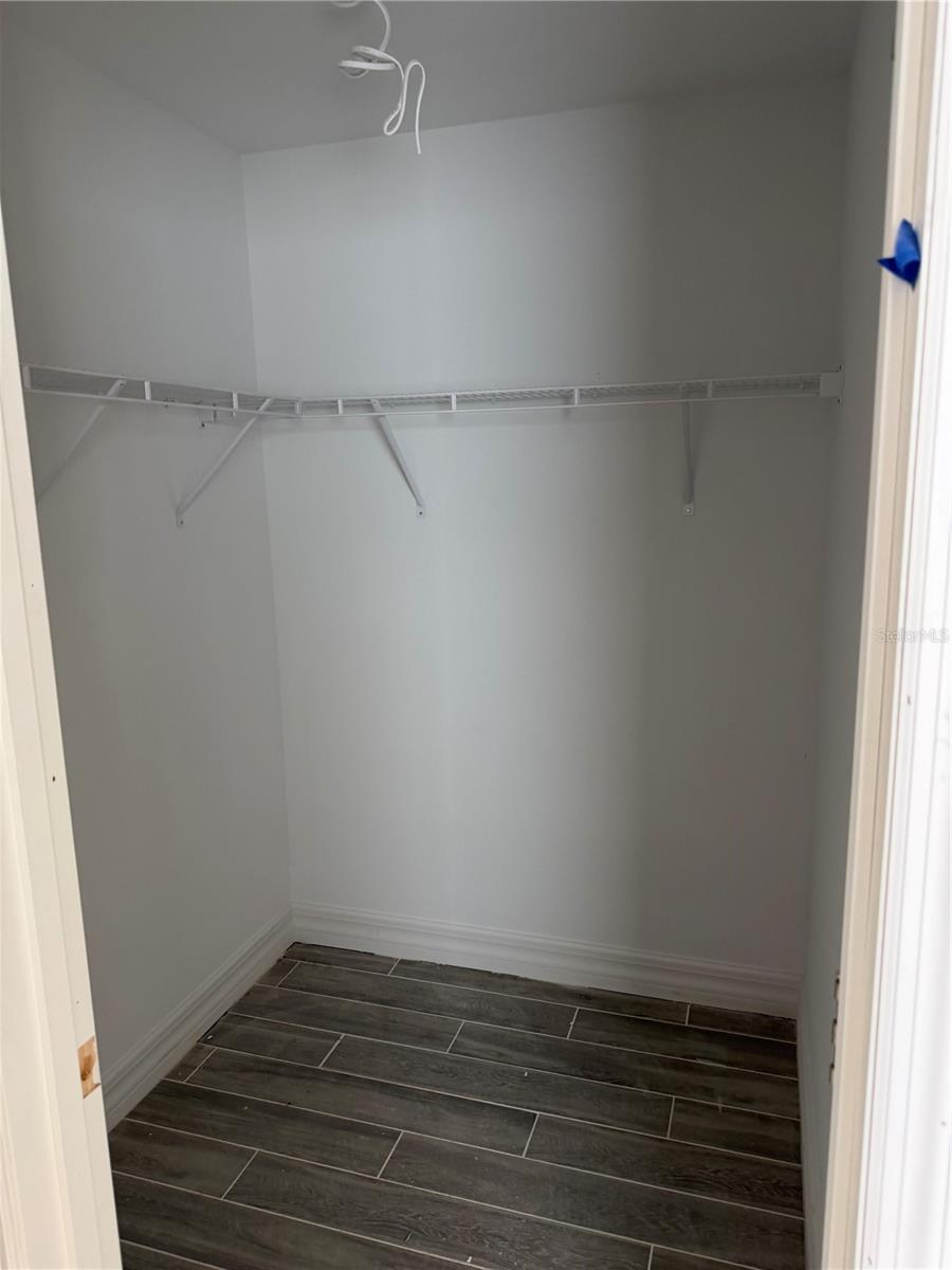 Primary walk-in closet