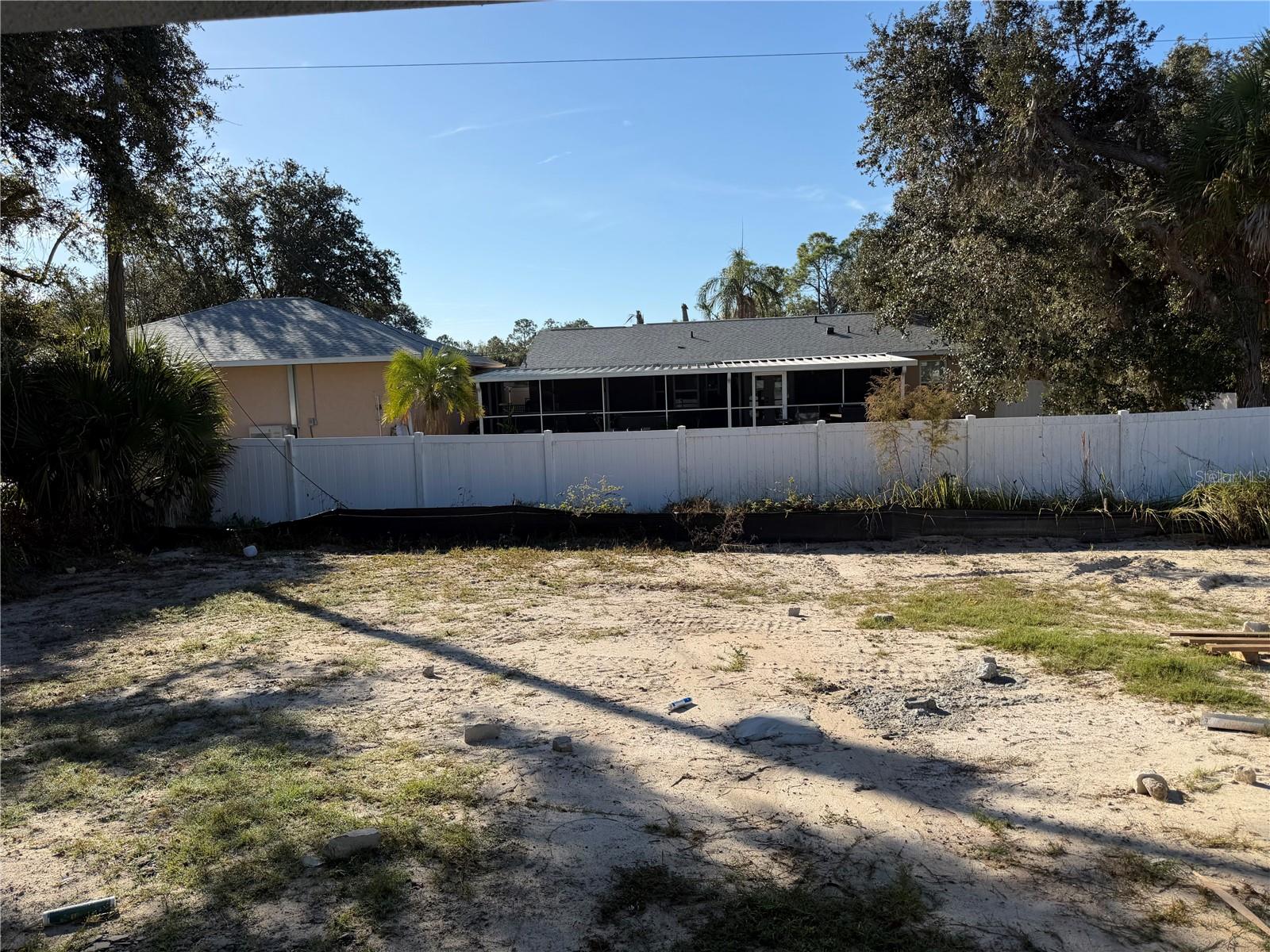 Back yard