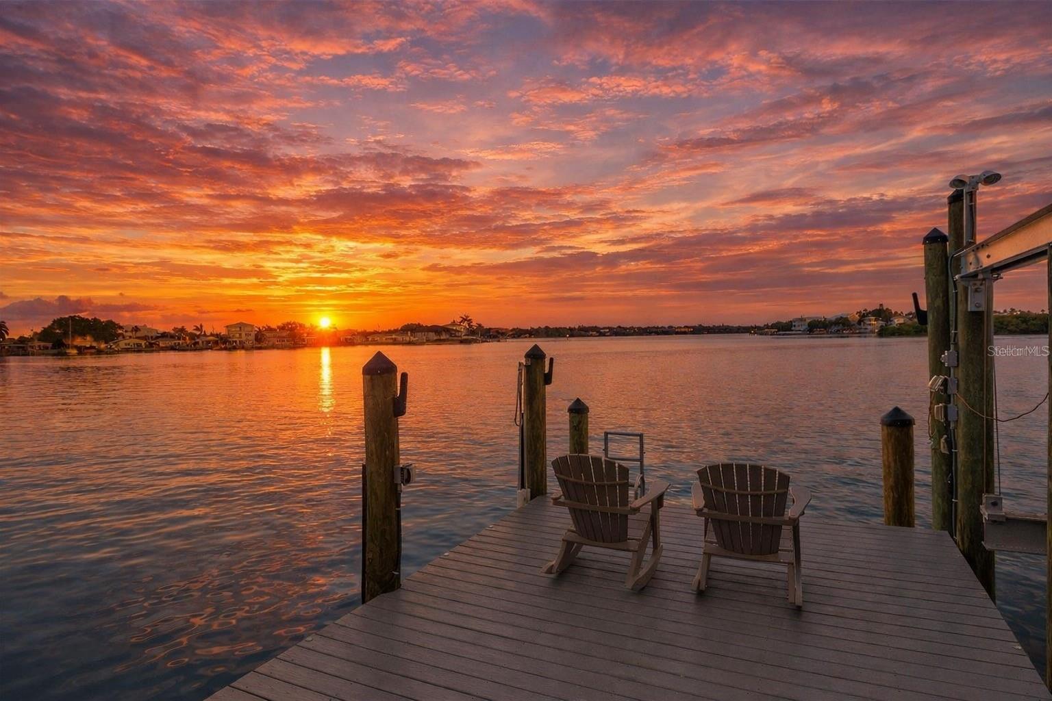 dock easement across street