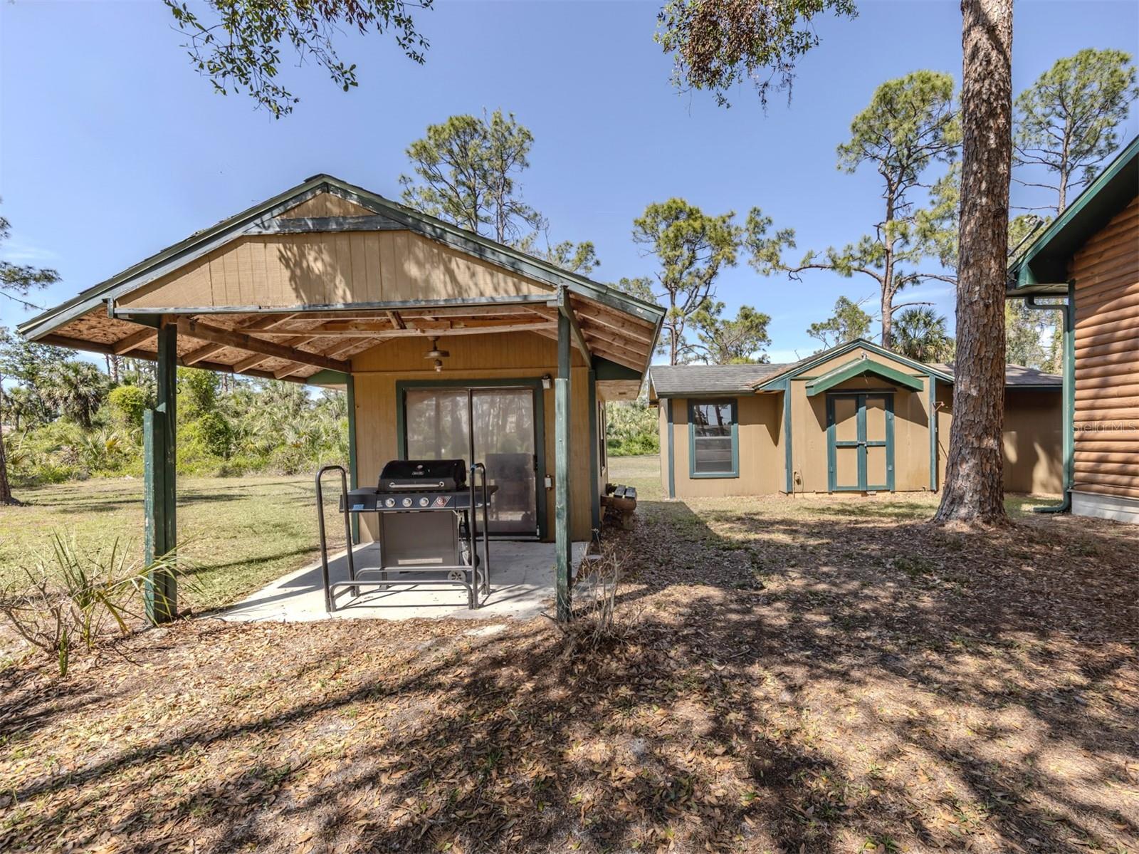Grilling area