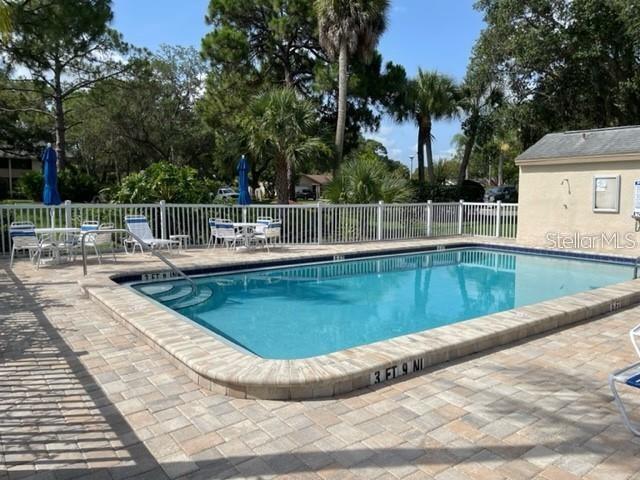 Pool at Harpers Croft with Restrooms