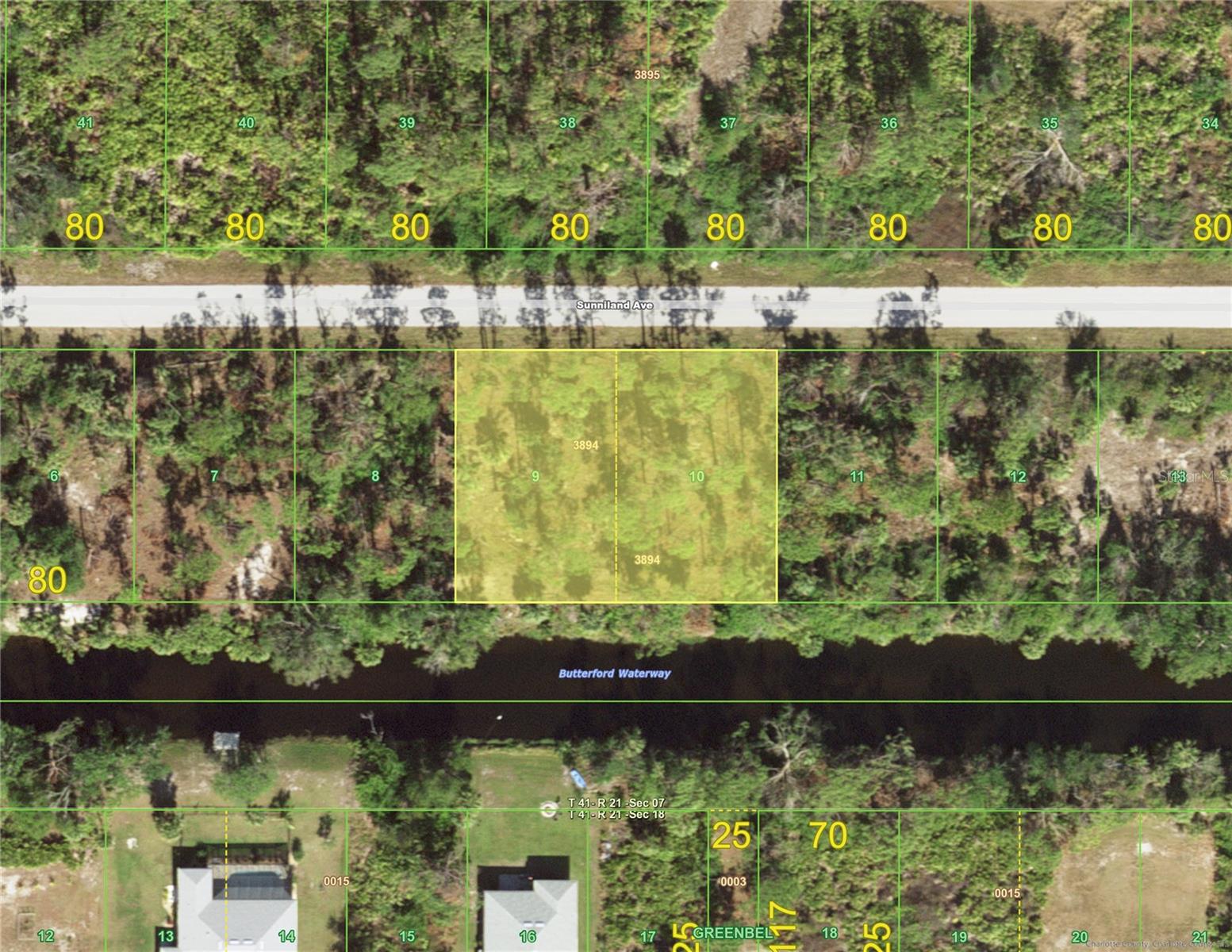 Double lot on the Butterford Waterway