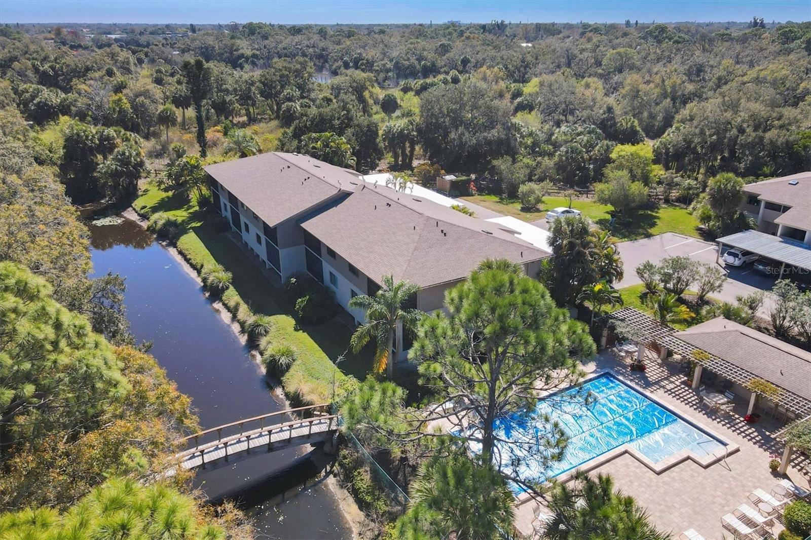 Aerial of Building