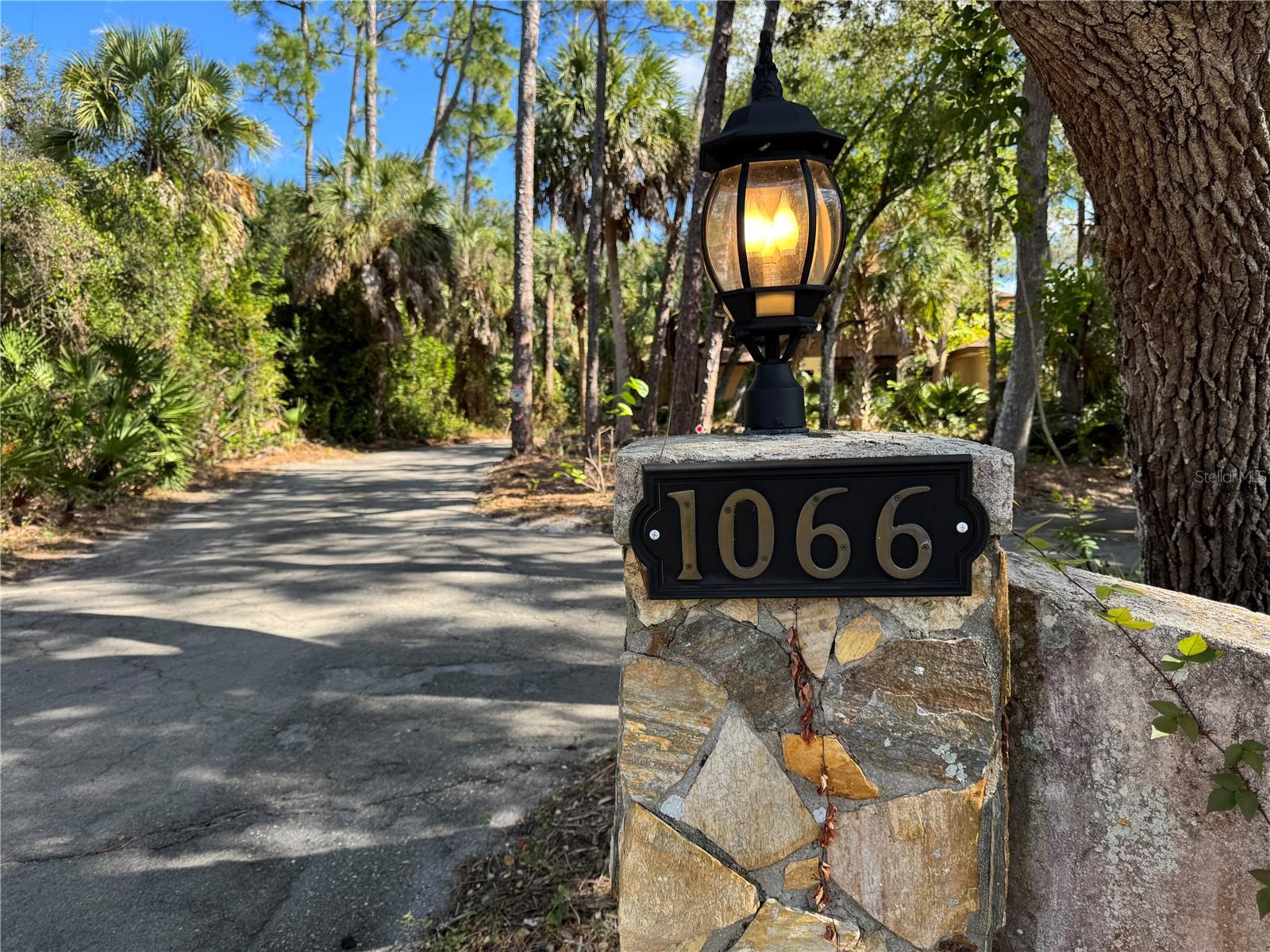 Stone Entrance Pillar