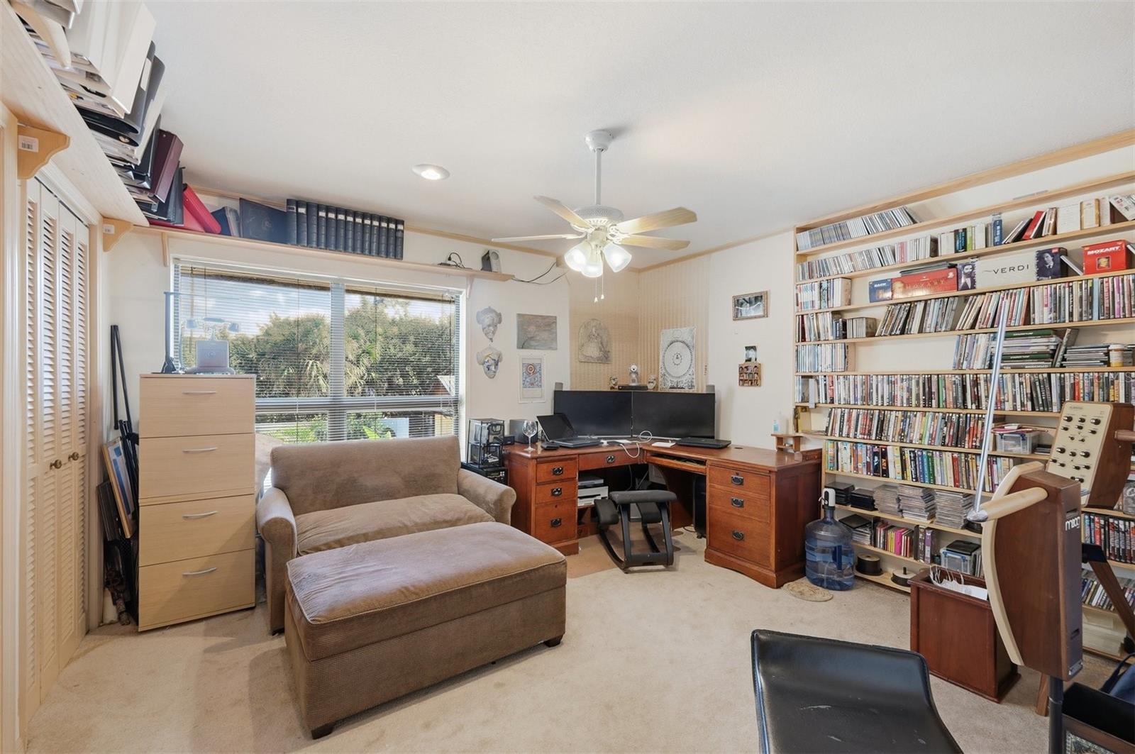 Generously Sized Bedroom #5 Also Used as an Office