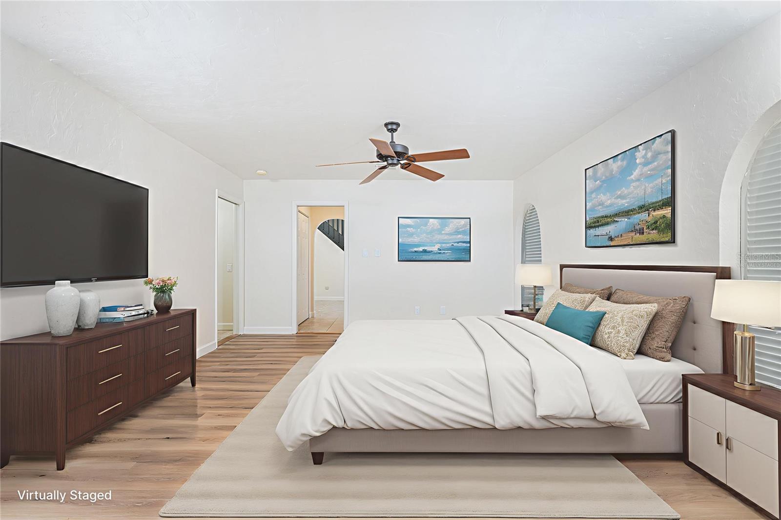 Virtually Staged Guest Bedroom 3