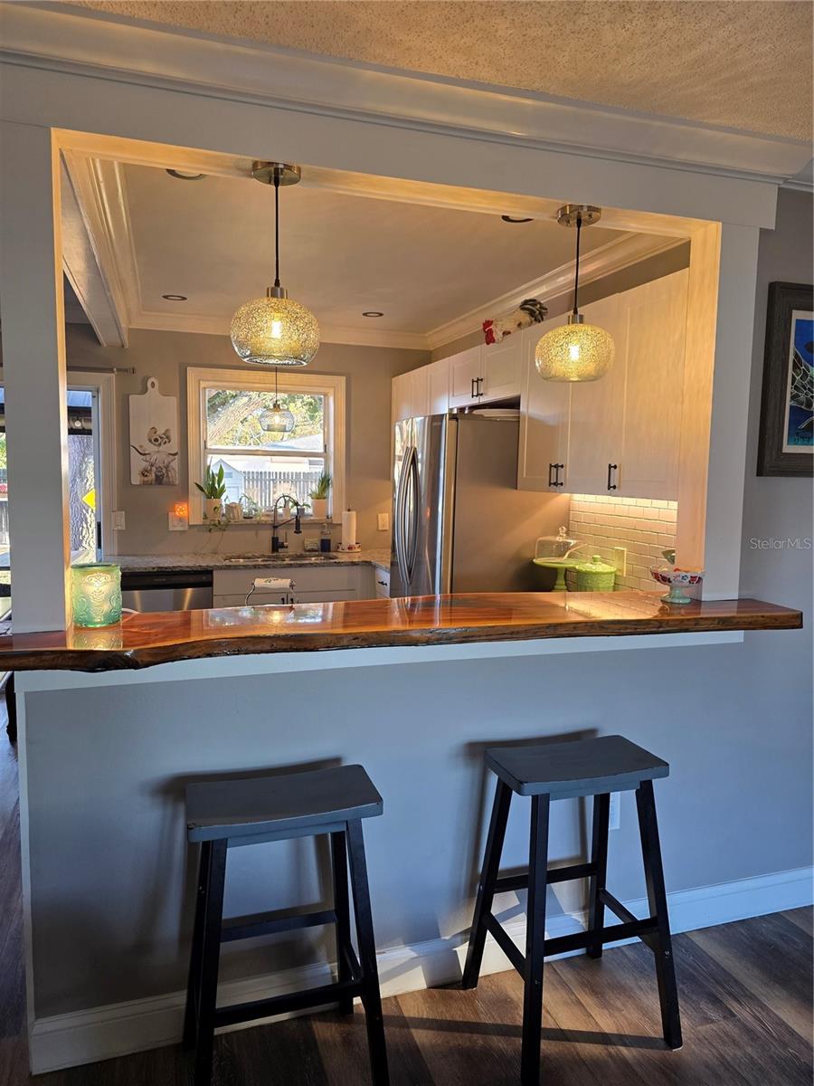 Kitchen bar/counter