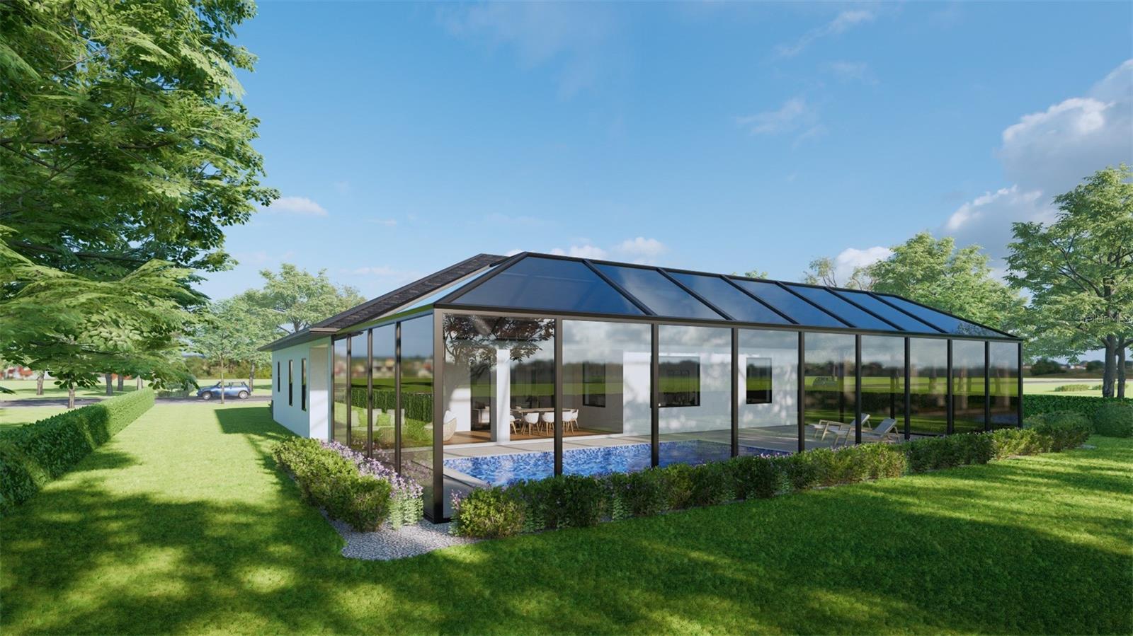 Proposed Project Rendering Back 2 Optional pool