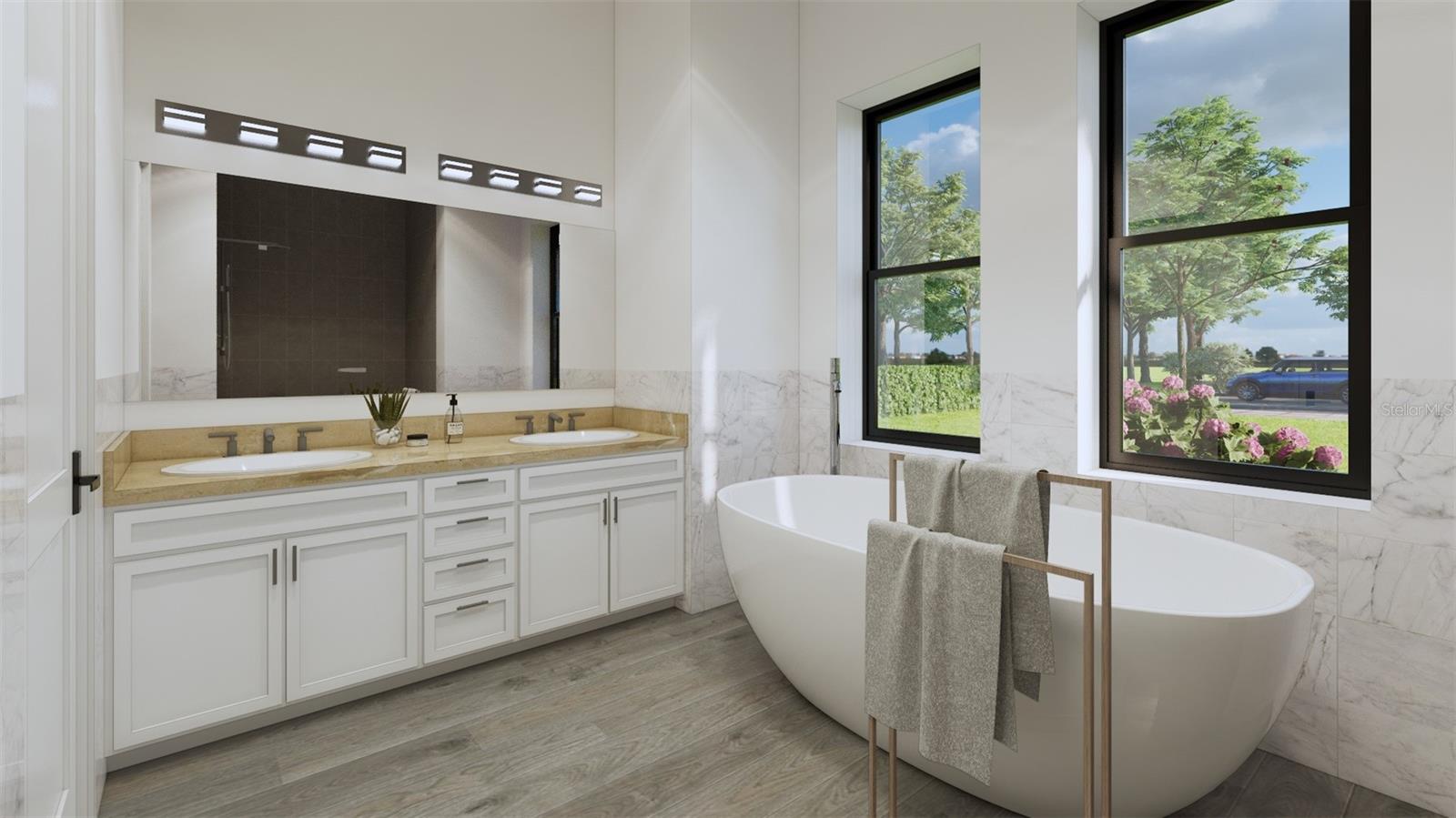 Proposed Project Rendering Bathroom