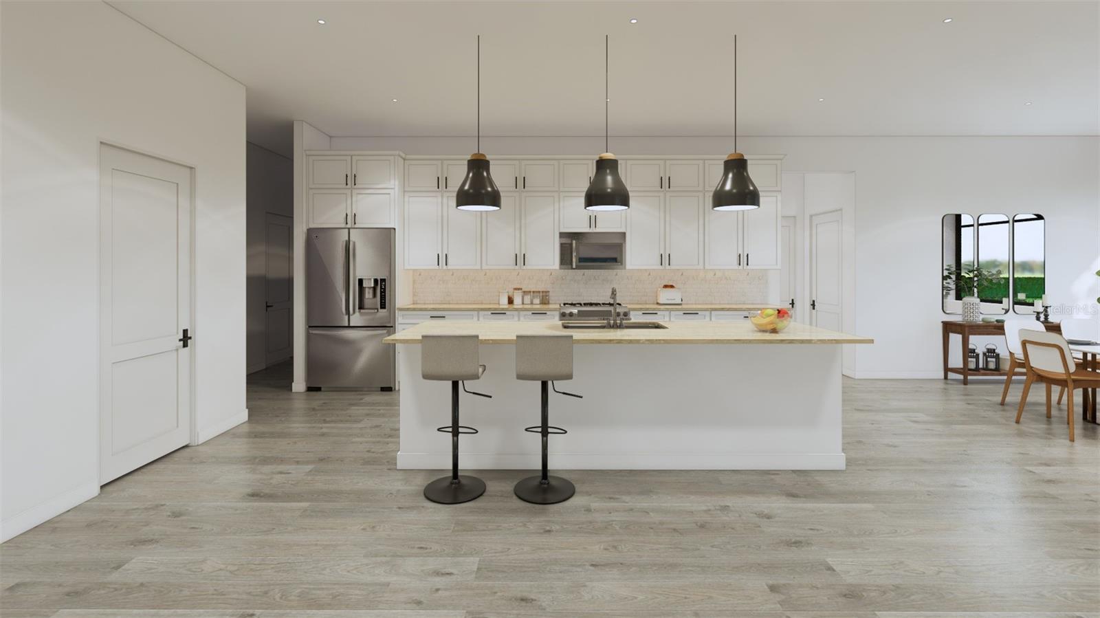 Proposed Project Rendering Kitchen