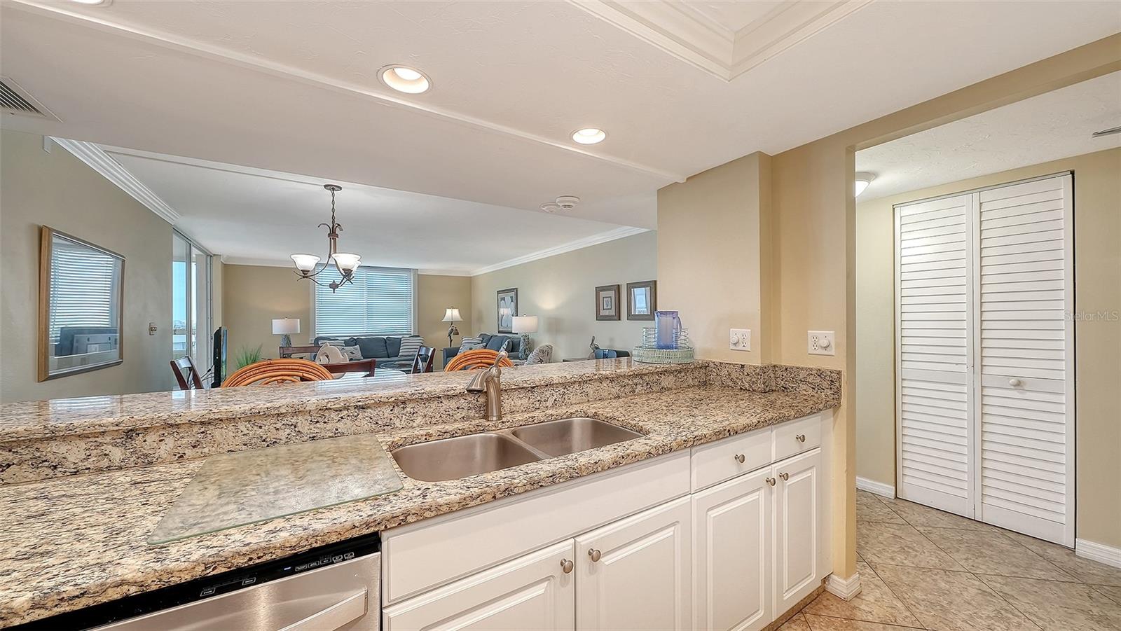 Granite Counters in Kitchen