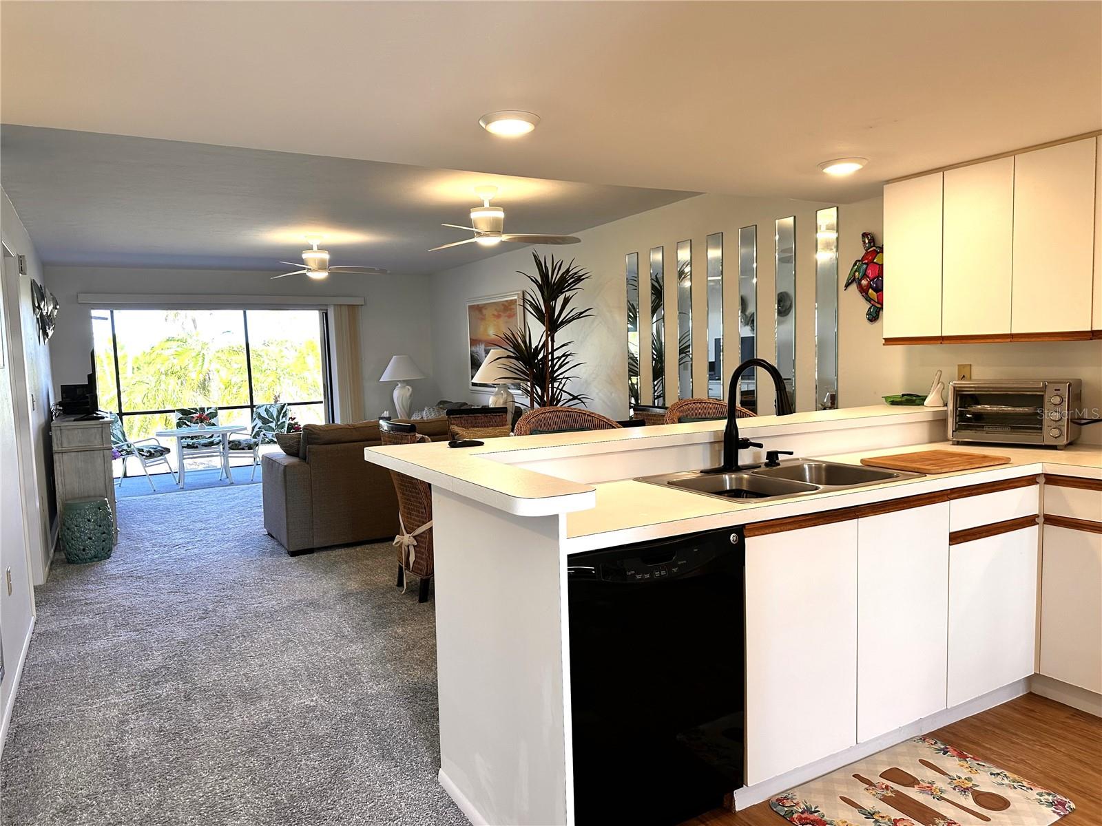 Kitchen/Dining/Living Room