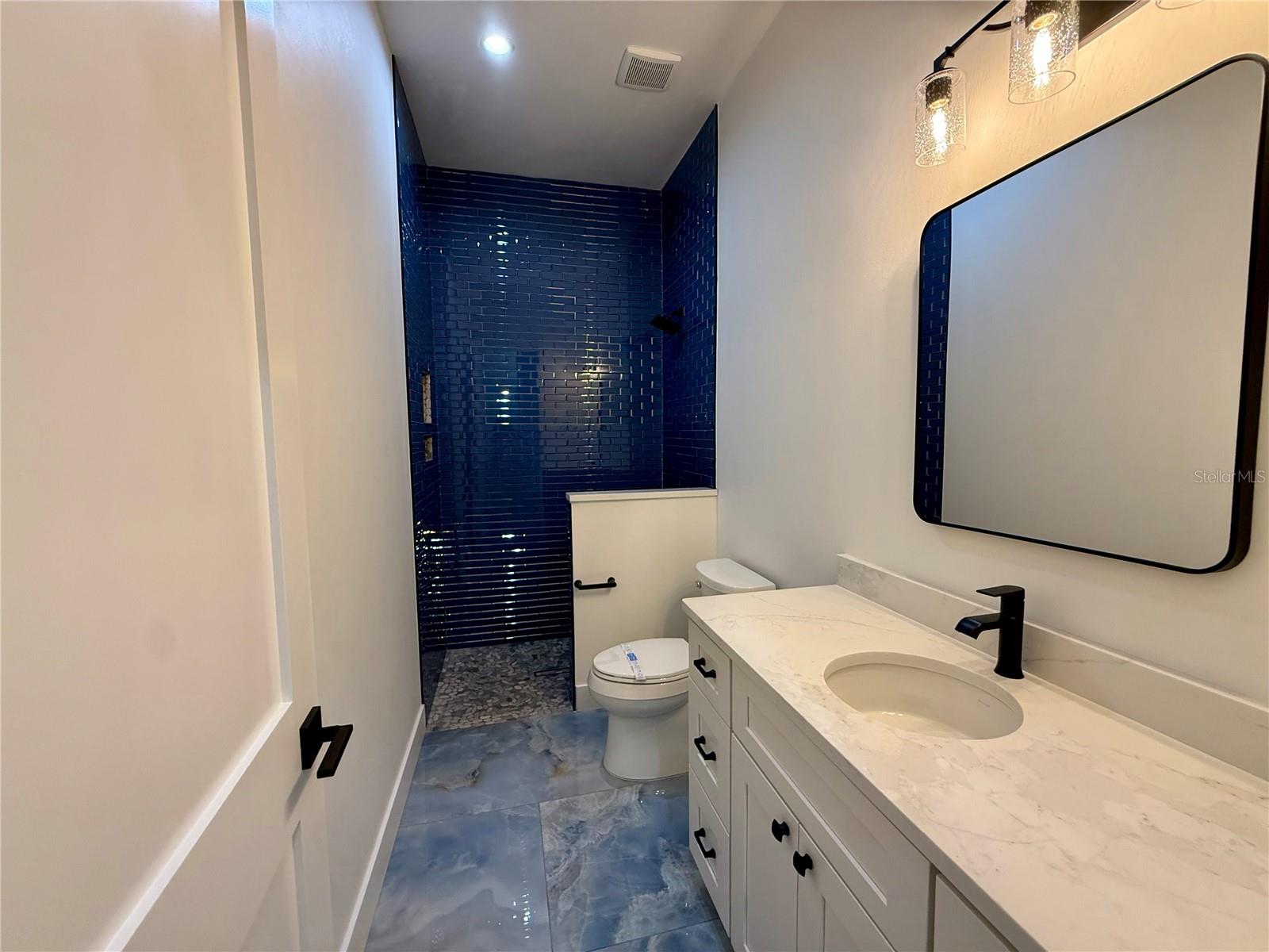 Guest Bath at Rear Bedroom