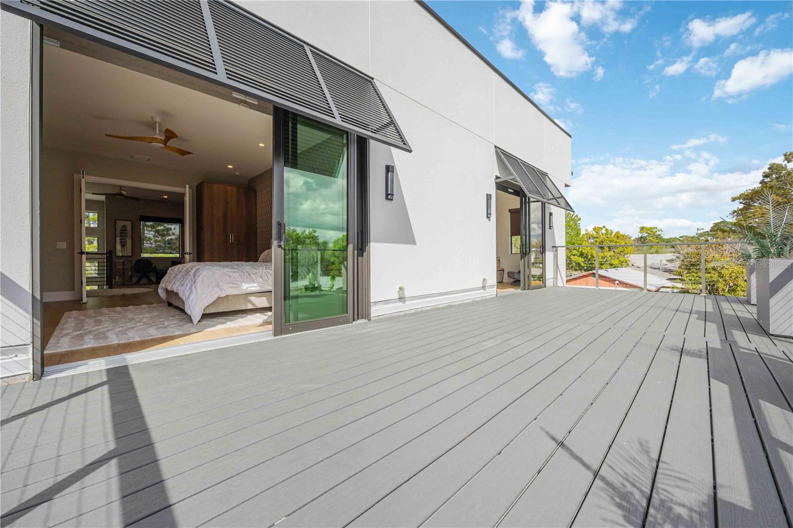 Large Outdoor Balcony