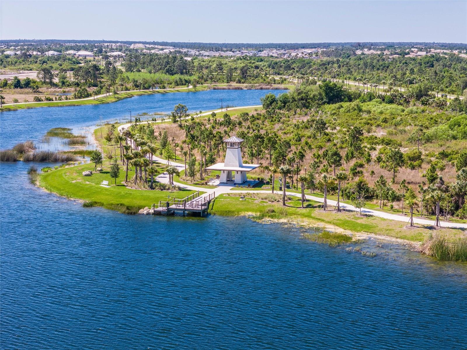 Downtown Wellen Park Lake