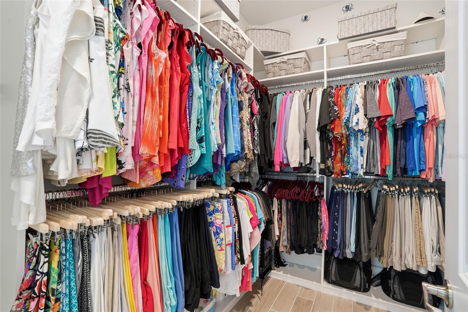 Primary bedroom closet