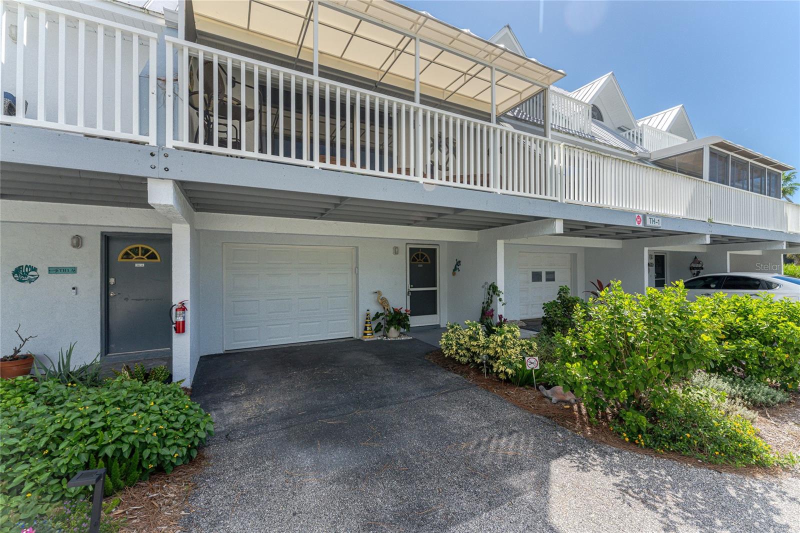 Front entry into condo
