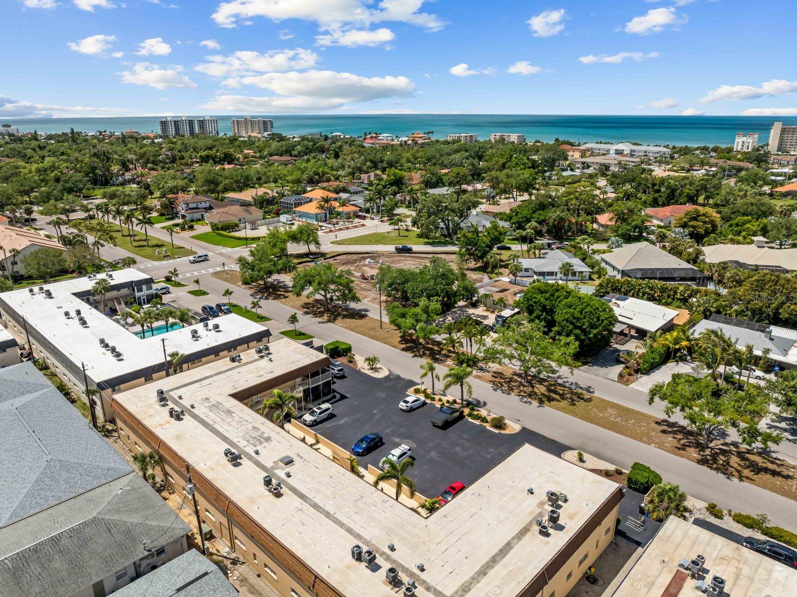 Aerial View from complex showing Gulf
