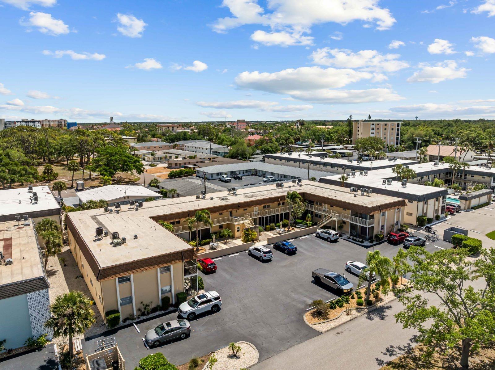 2nd Aerial Looking toward Venice Downtown