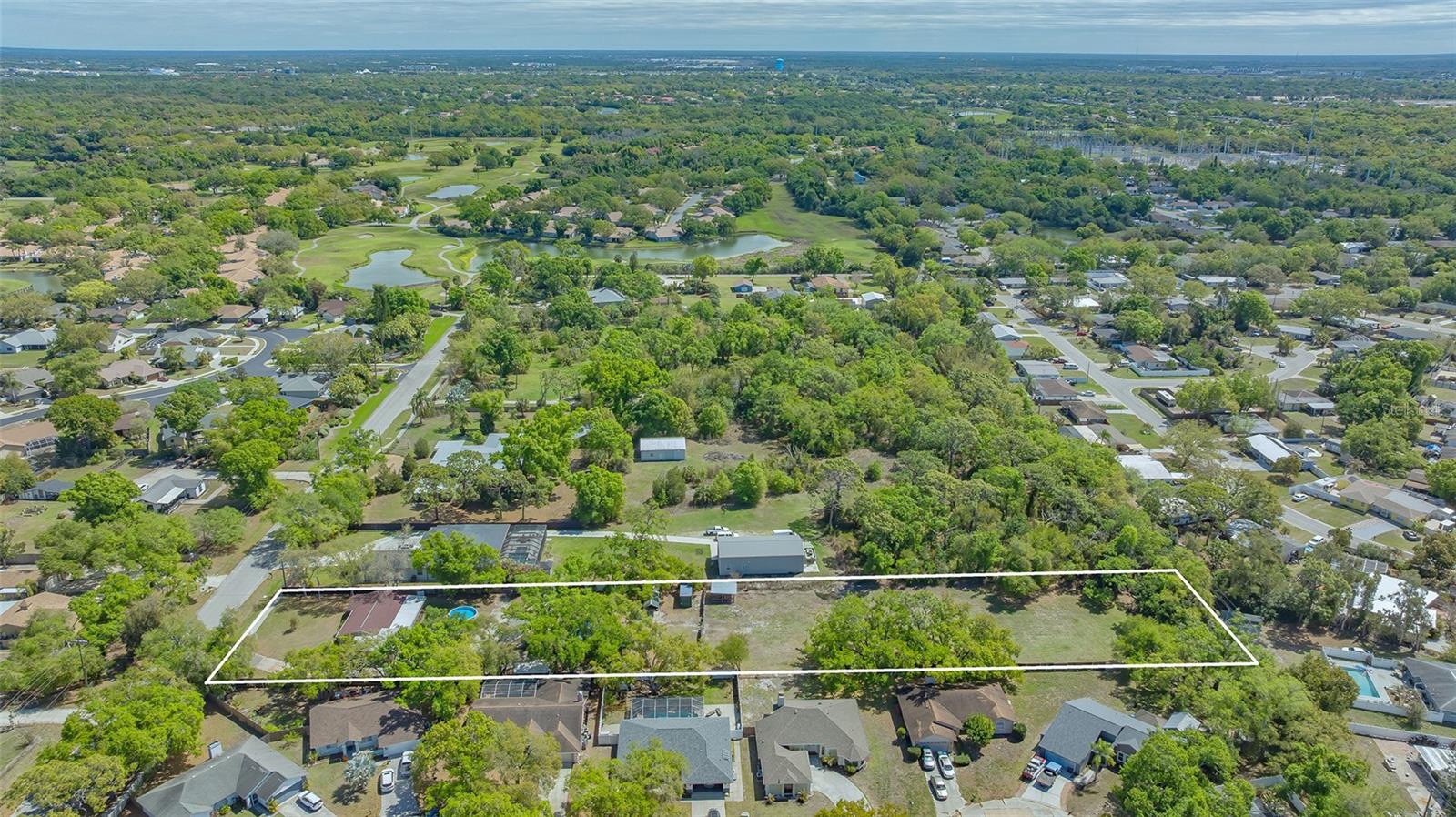looking east