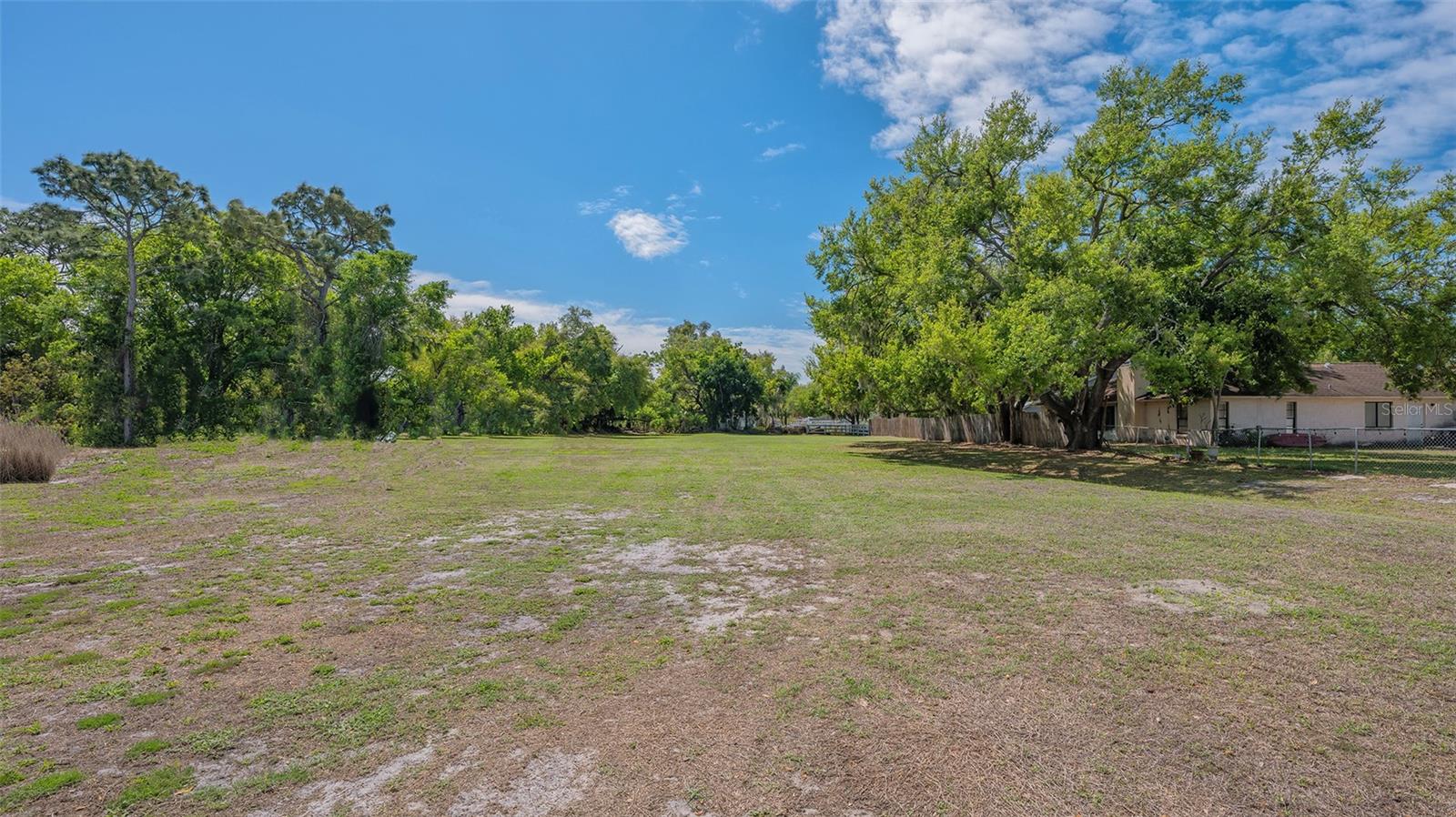 fenced pasture