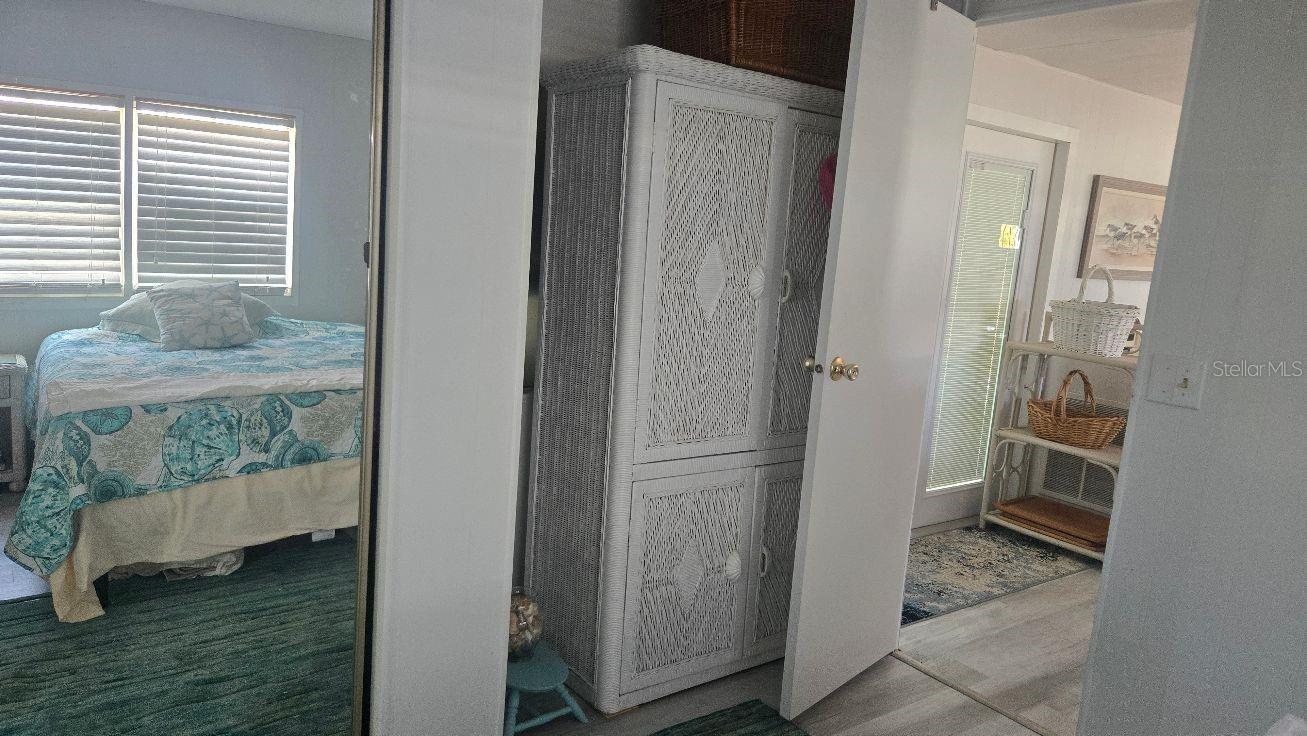 Master Closet with Mirror