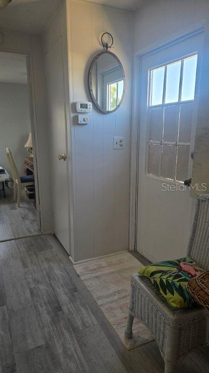 Left side outside door