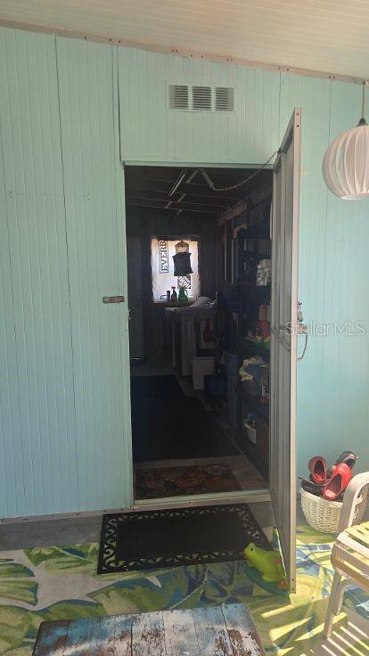 Entry to Laundry and Shed