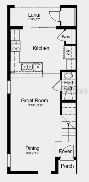 Floor 1 ~ Additional Highlights Include: Upgraded luxury vinyl plank on first floor, upgraded carpet on second floor, upgraded quartz countertops, upgraded cabinets in kitchen and bathrooms, and whole house 2" faux wood blinds package.