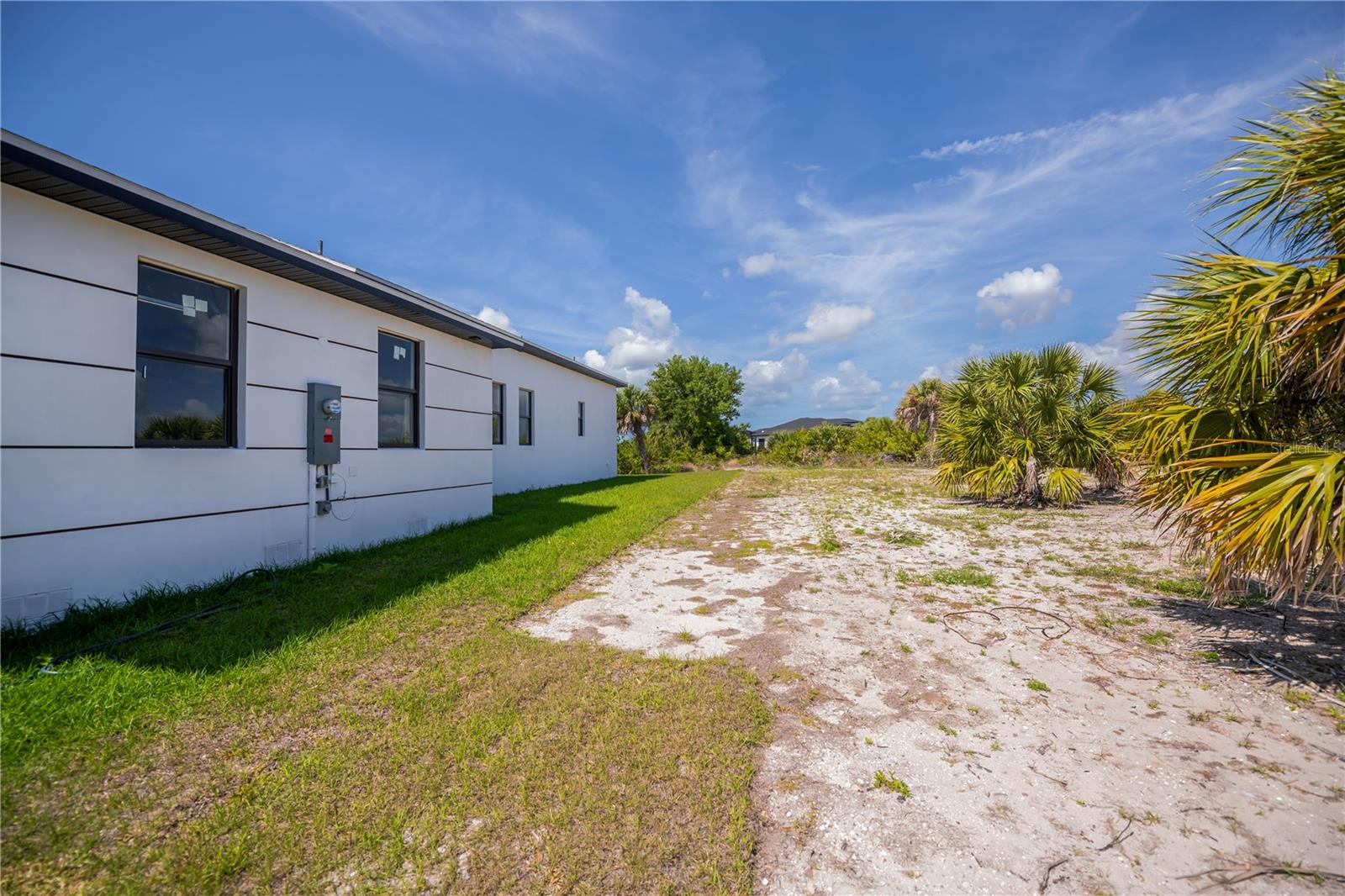 Nearly Half-Acre Double Corner Lot with Gulf Access.