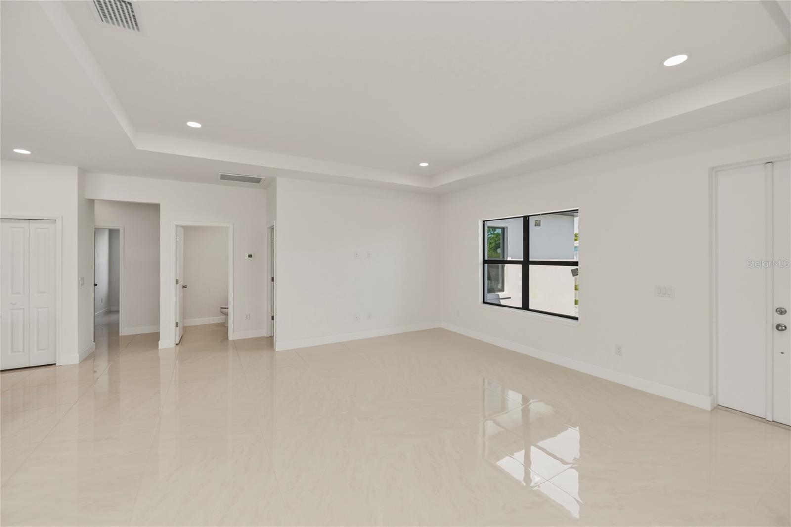 Flexible Open Living Room.