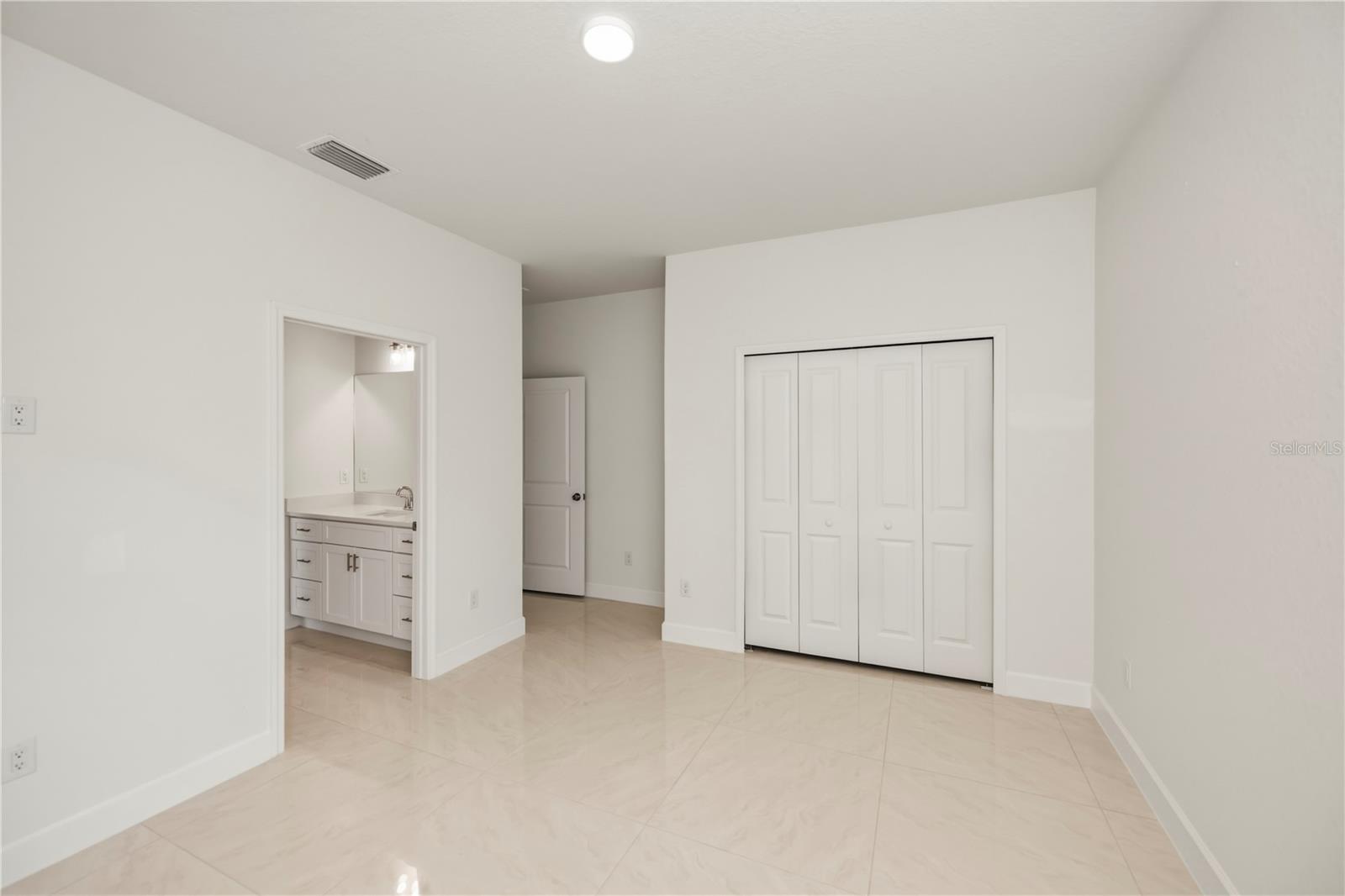 Second Bedroom is Convenient with Bath Access.