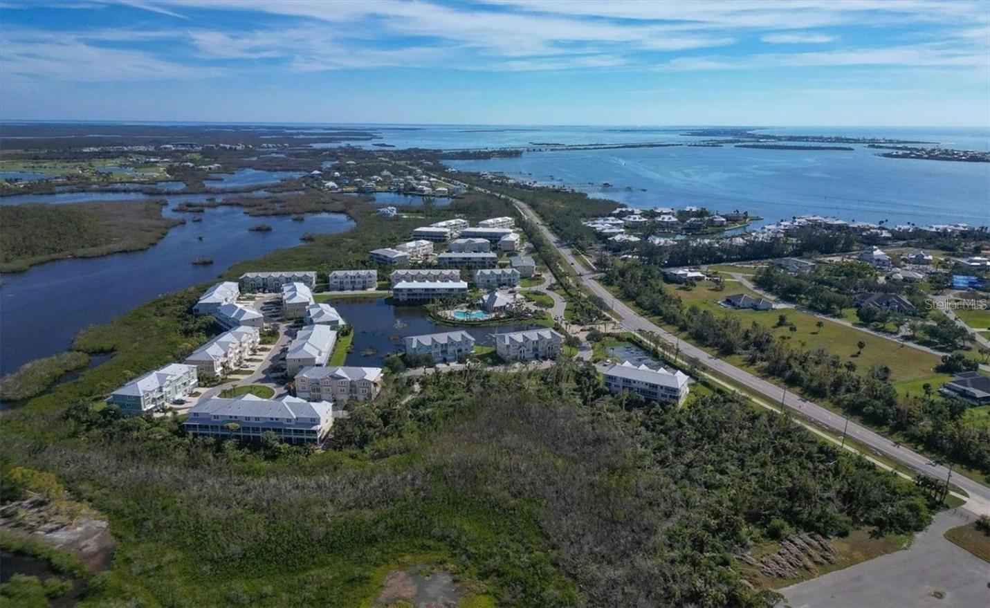 Aerial to Boca Grande