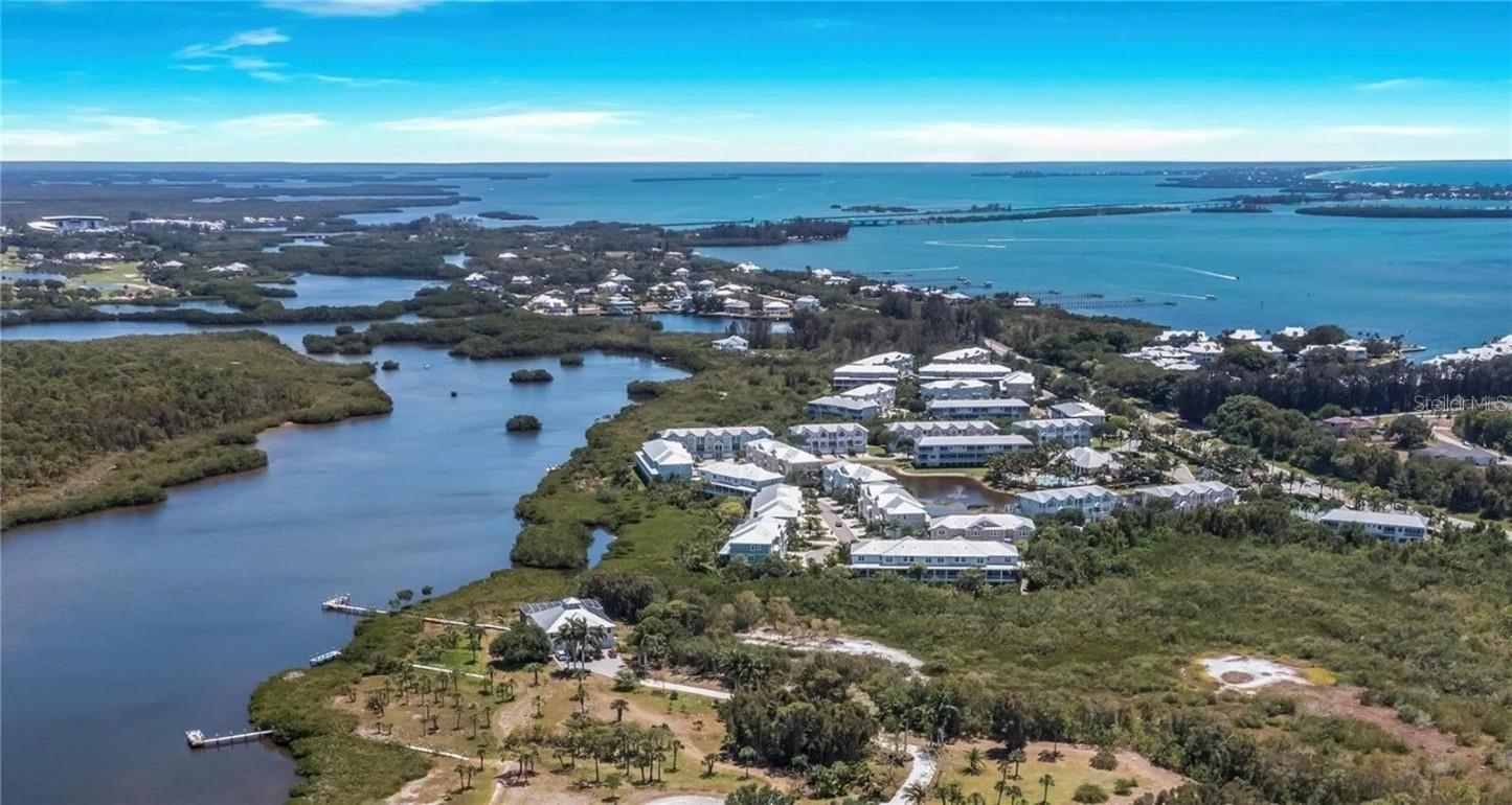 Aerial to Boca Grande