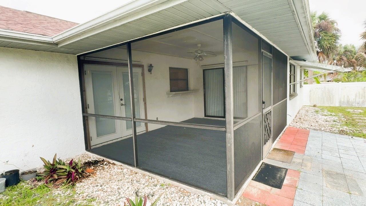 Screened Back Porch