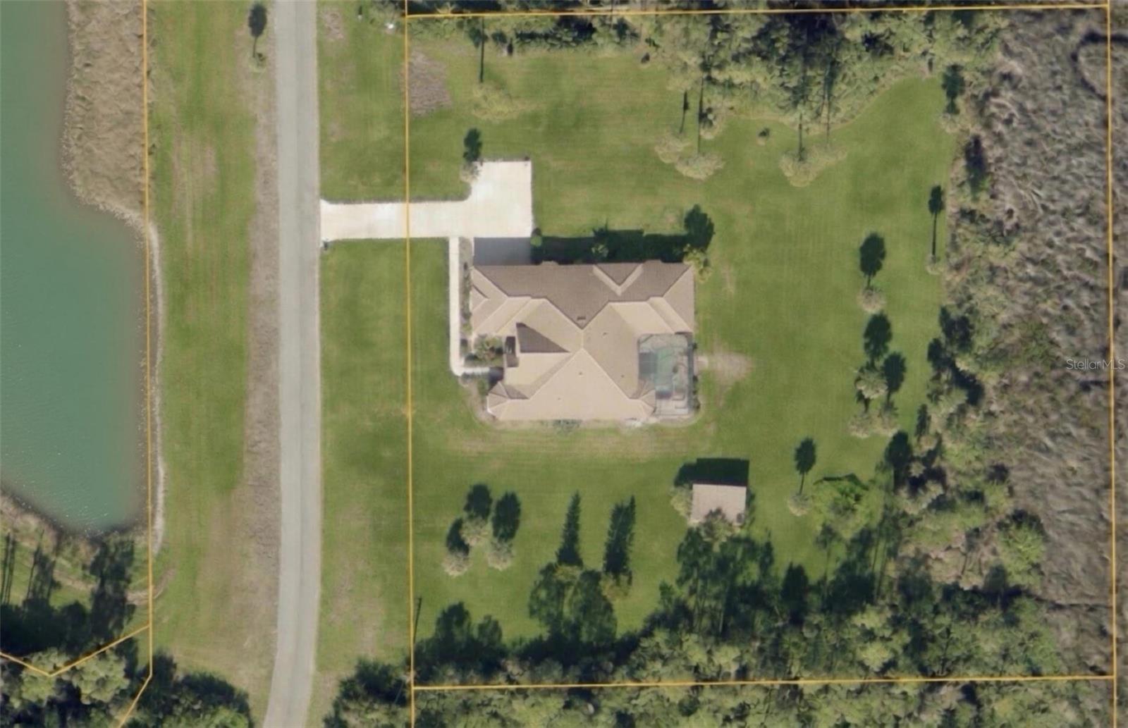 Overhead Lot View