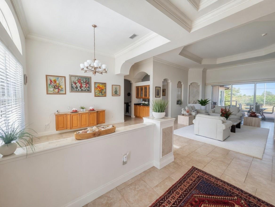Foyer to Dining Room